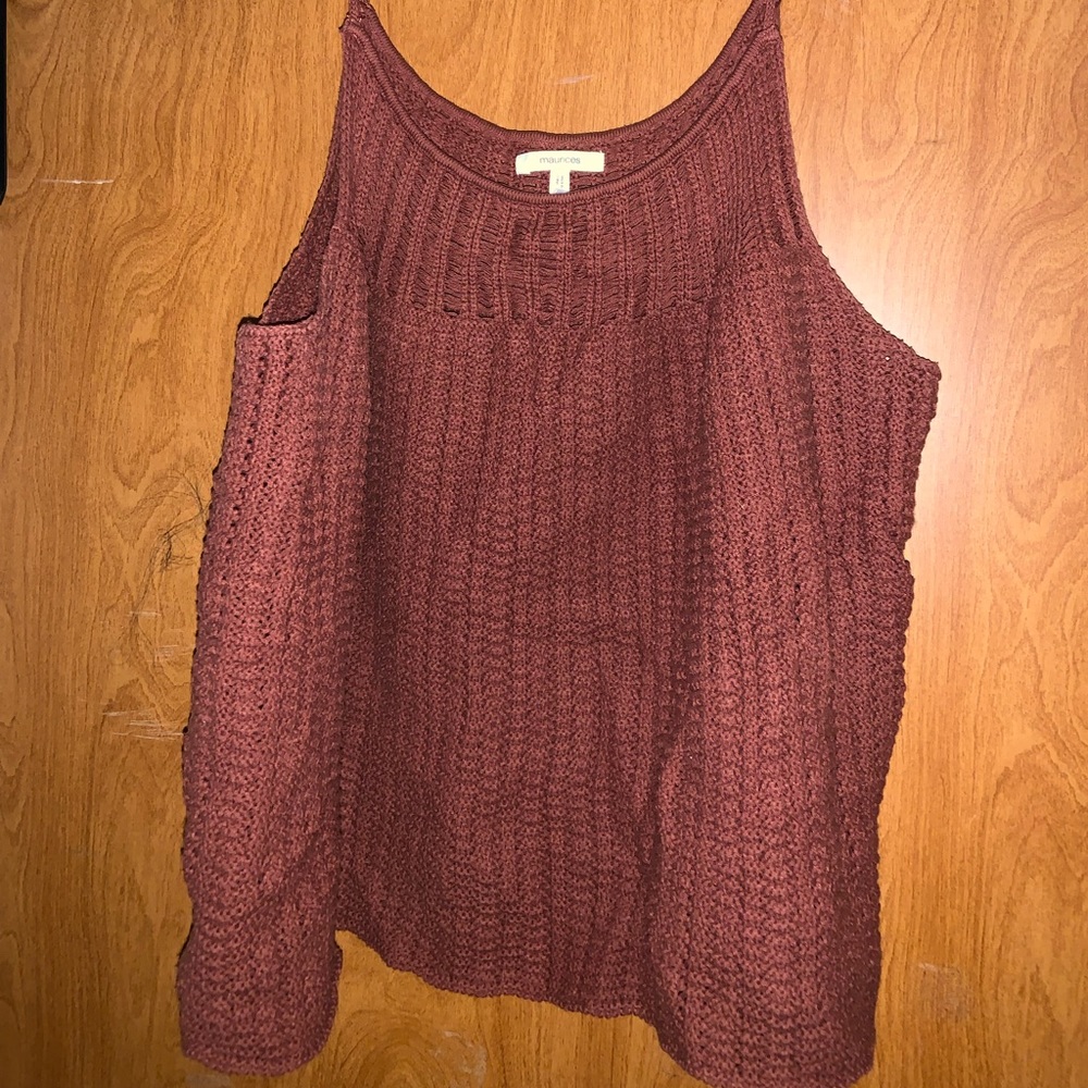 Knitted tank